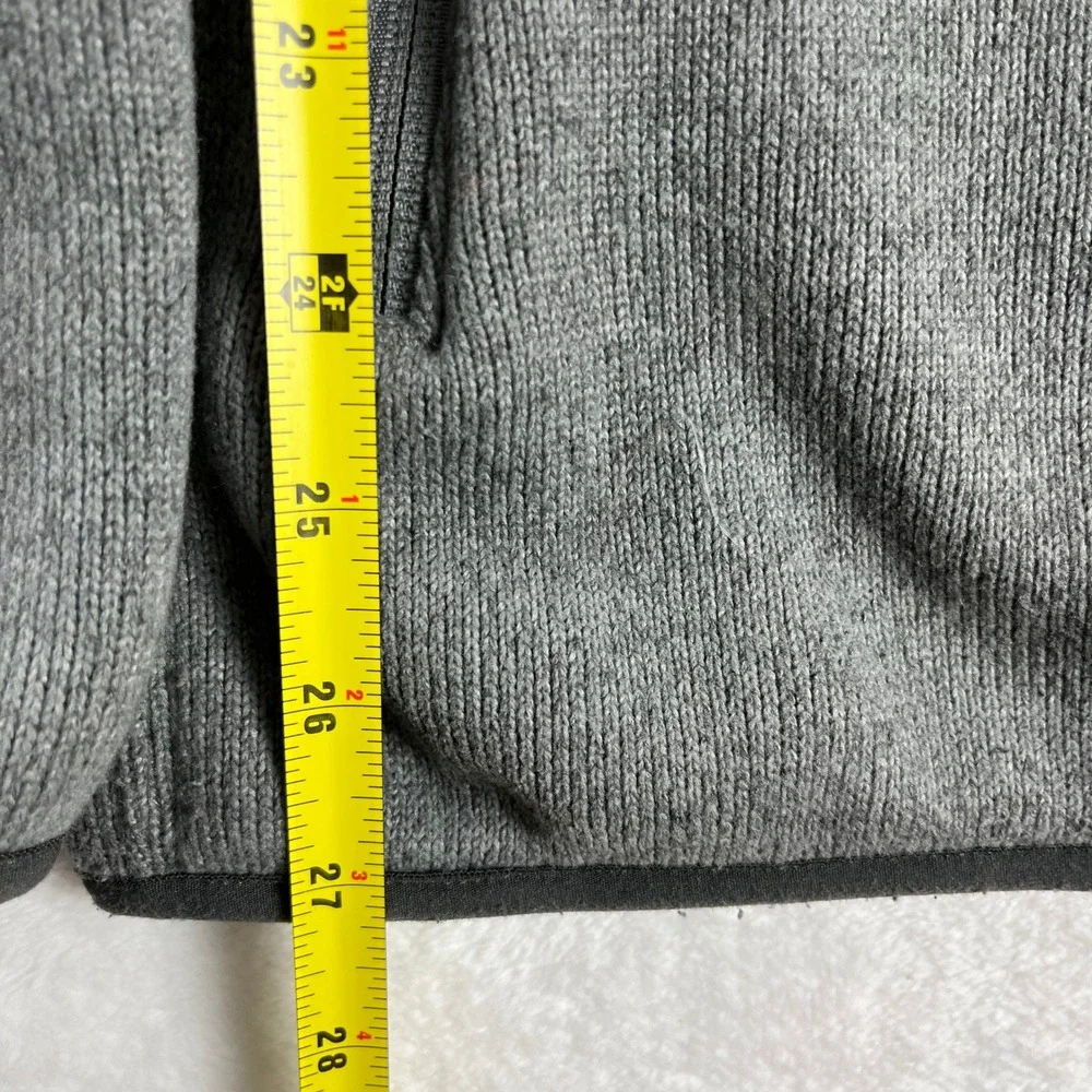 The North Face Gordon Lyons Sweater Fleece Jacket‎ Gray Mens XL